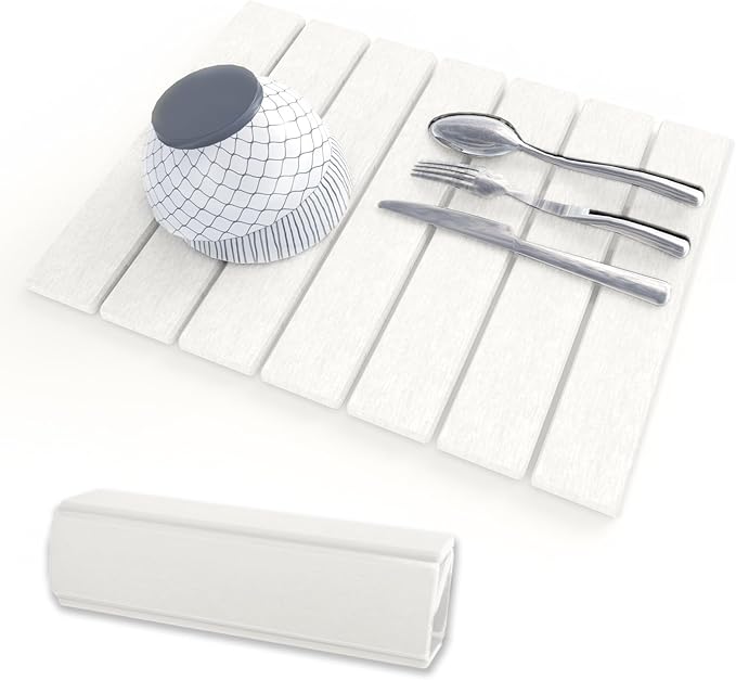 Stone Drying Mat for Kitchen Counter, Collapsible and Super Absorbent Dish by Unknown