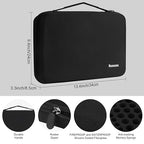 Battery Storage Box Hard Case Holds 148 Batteries, Waterproof Fireproof Battery - Image 4