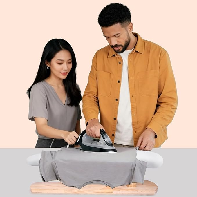 Upgraded Padded Longer Sleeve Ironing Board, Sleeves & Chest Tailor, Portable - Image 5