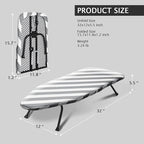 SheeChung Small Ironing Board 12"x32" Foldable Ironing Board - Image 2