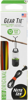 Nite Ize Original Gear Inch, Made in The USA Reusable Rubber Twist Tie by NiteIze