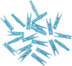 25 PCS Baby Shower Games, Clothes Pins, Plastic Mini Clothespins, Mini Clothes by Unknown
