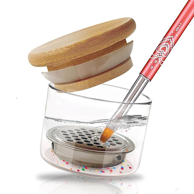 Nail Brushes Washing Cup, Dappen Dish by MOLILON