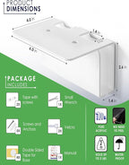 Acrylic Electric Toothbrush Holder - Image 2
