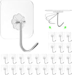 ZESLMG Adhesive Wall Hooks No Damage by ZESLMG