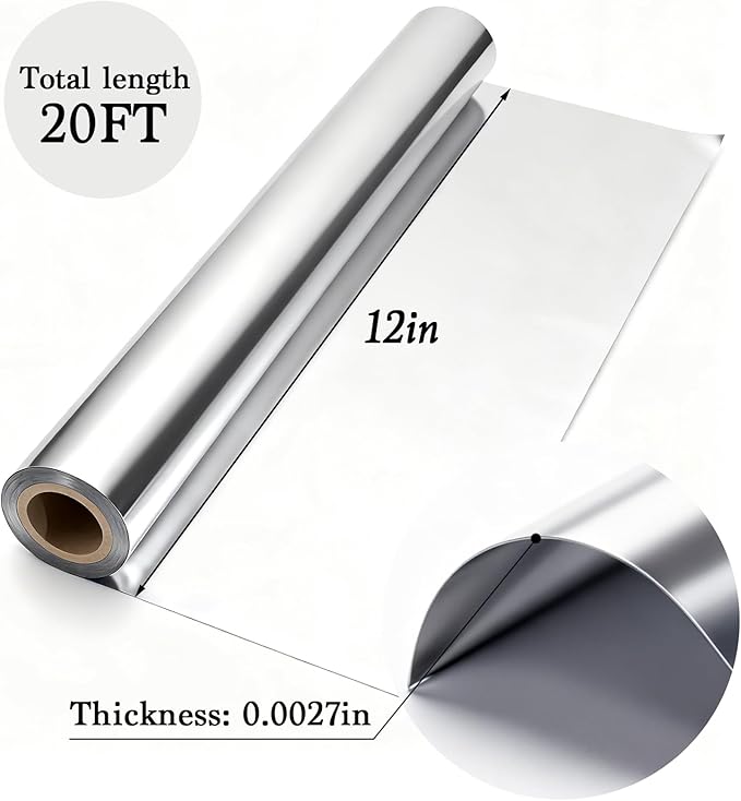 Heavy Duty Aluminum Foil Roll - Image 4