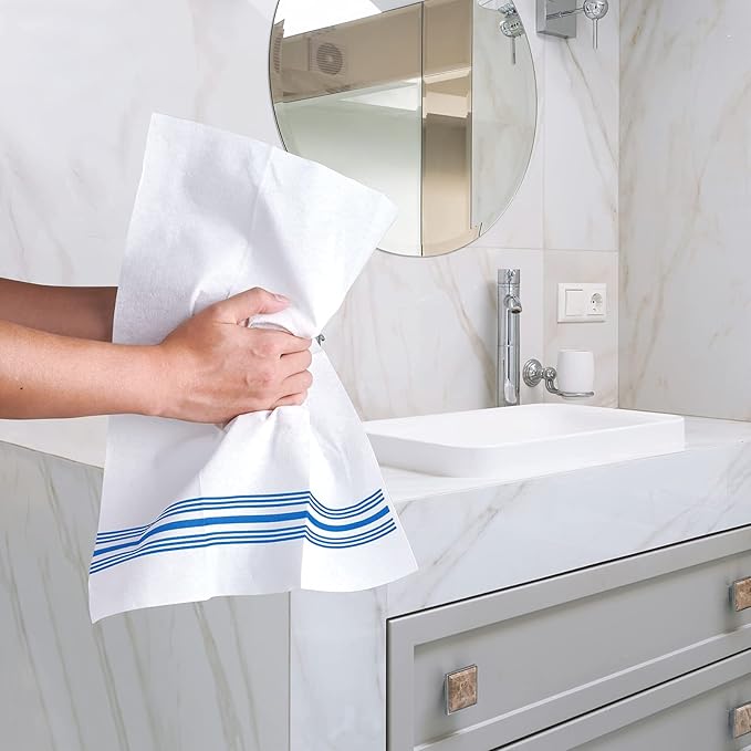 Vplus 300 PACK Guest Towels Disposable Bathroom, Decorative Bathroom Napkins - Image 5