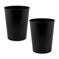 Bath Bliss 5 Liter Small Wastebasket | 2 Pack | Round Open Top | Trash Can | by BathBliss