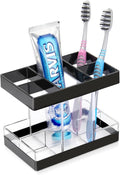 Toothbrush Holders for Bathrooms Countertop Organizer by Chintu