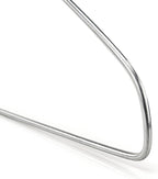 HANGERWORLD Silver Metal Wire Clothes Hangers 16inch 13 Gauge Clothes Garment - Image 5
