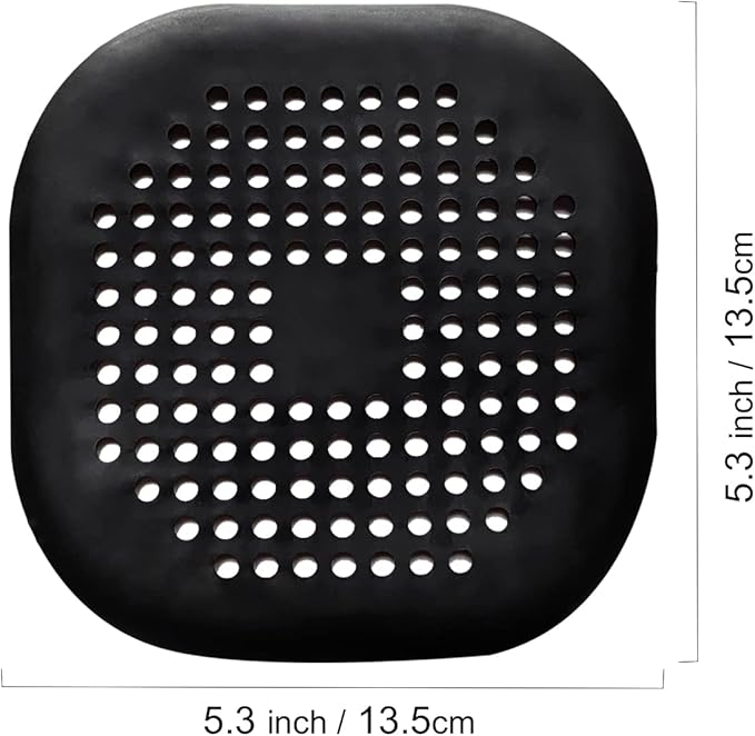 2 Pieces Shower Drain Hair Catcher Bathtub Stopper Home Drain Protectors Drain - Image 3