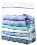 Zipper Storage Bags with Handle and Bottom, 3 Gallon Heavy Duty Clear Handy by YourReliablePartner