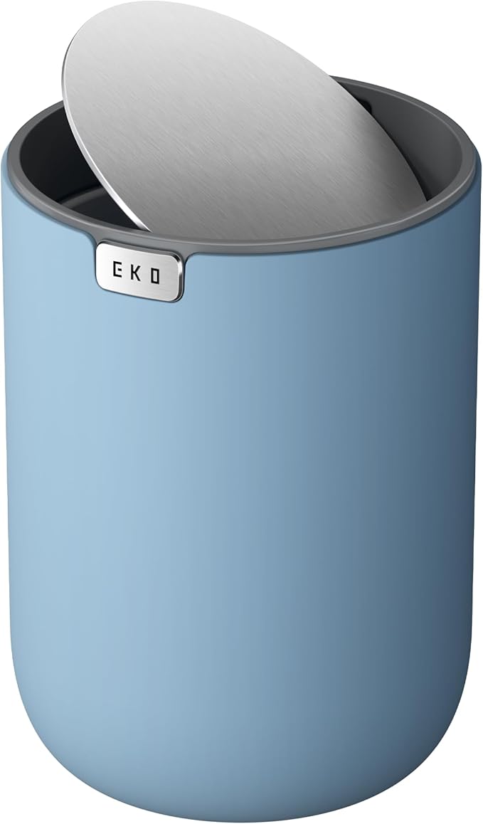 EKO Fandy 0.58 Gal/2.2L Mini Trash Can by EKO