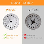 Aieve 120Pcs Aluminum Foil Seals Lid - Image 4