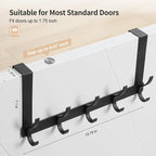 Over The Door Hooks, Door Hanger Hooks - Image 4