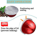 CAPMESSO Aluminum Foils Lids to Reuse Vertuoline Capsules Coffee Pods Compatible - Image 6