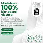 Clean Skin Club Clean Towels® XL Sensitive Skin | Travel Pack, Ultra-Soft - Image 6