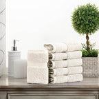 Superior Solid Egyptian Cotton Face Towel Set - Image 2
