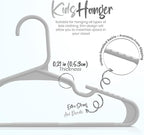 Utopia Home 20 Pack Kids Hangers - Image 2
