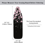 Ironing Board Cover, Soft Durable Elastic Edge & Hook and Loop Fasteners Stain - Image 6