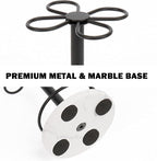 HarJue Toothbrush Holder Stand for Bathroom, Metal Toothbrush Organizer - Image 6