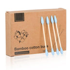 Natural Bamboo Cotton Swabs, Eco-Friendly & Biodegradable – Comfortable and Soft by Yoseng