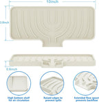 Sponge Holder for Kitchen Sink, Dish Sponge Holder & Soap Tray - Image 2