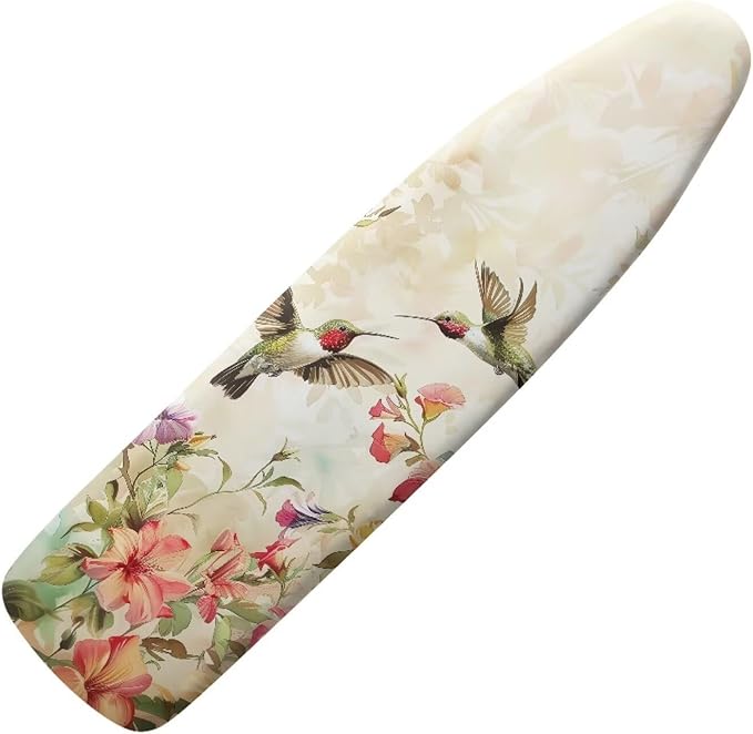 Hummingbird Print Ironing Board Cover and Pad Non Stick Scorch Iron Board Cover by Unknown