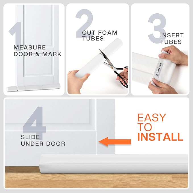 Comfyanno Under Door Draft Stopper - Image 6