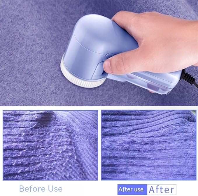 Fabrics Pilling Shaver and Lint Balls Remover, Electric Sweater Defuzzer - Image 4