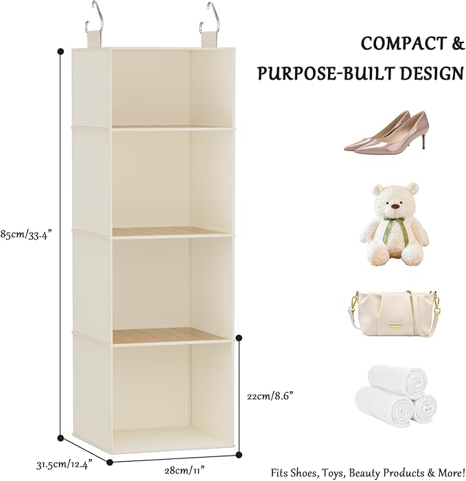VERONLY Hanging Closet Organizer and Storage - Image 3