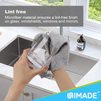 Microfiber Cleaning Cloth, 150 Pack Reusable Paper Towels Microfiber Towels - Image 4