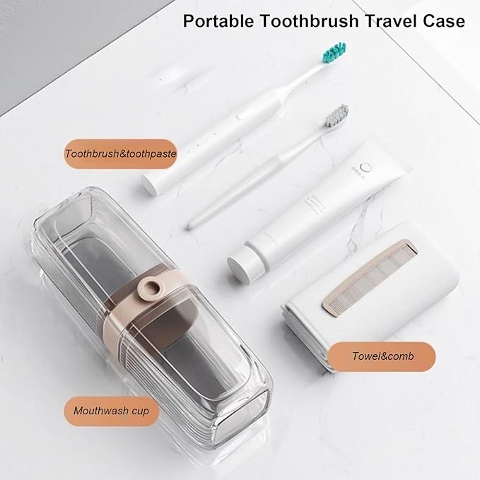 Toothbrush Cup Toothbrush Travel Case, Travel Toothbrush Holder Case - Image 4