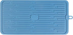 Blue Silicone Dish Drying, Mat Dish Mats by MUYULIN