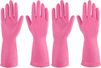 Rubber gloves dishwashing 2 or 4 Pairs by IUCGE