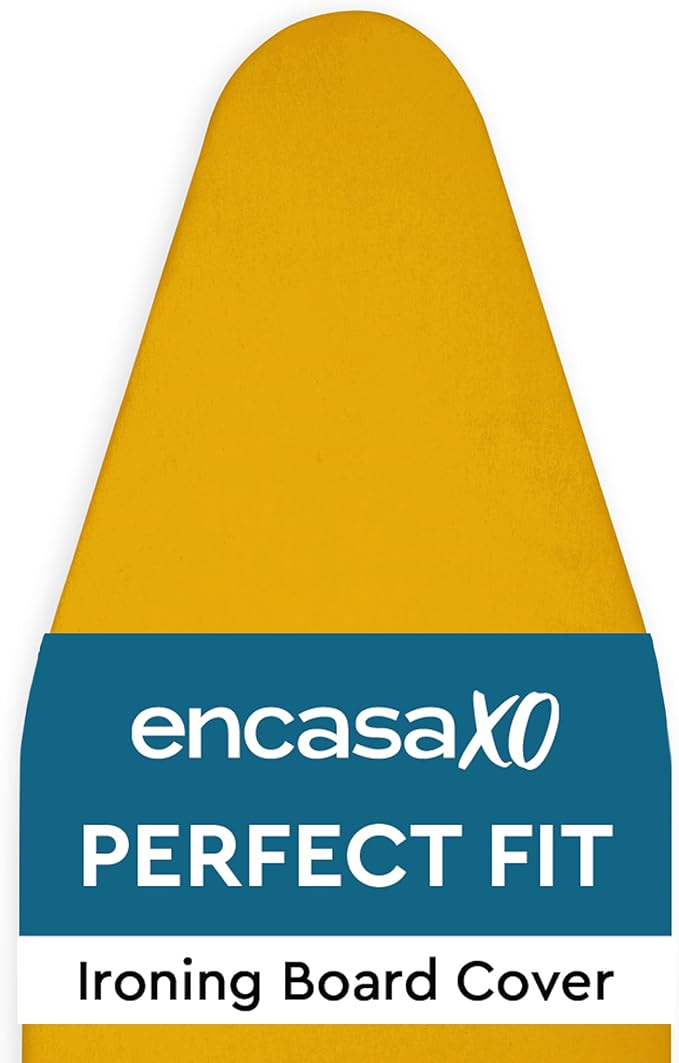 Encasa XO Ironing Board Cover and Pad 54"x15" - 4mm Felt Large Iron Board Cover by EncasaXO
