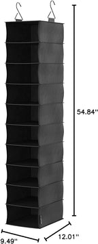 ClosetMaid 20502 10-Shelf Fabric Hanging Closet Organizer - Image 7