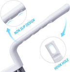 Grout Cleaner Brush V Shape, Stiff Grout Cleaning Brushes - Image 4