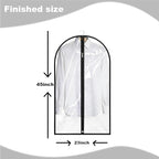 Garment Bags for Hanging Clothes, Dress Bags for Gowns Long, 2 Pack - Image 2