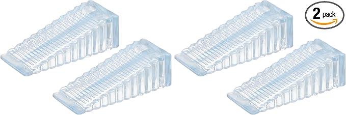 uxcell 2 Pcs Door Stoppers for Bottom of Door, 28mm/1.10 Inch Door Stops by uxcell