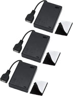 3PCS 3AA Battery Holder， USB Female Socket， 3x1.5V AA Battery Case Box Holder， - Image 8