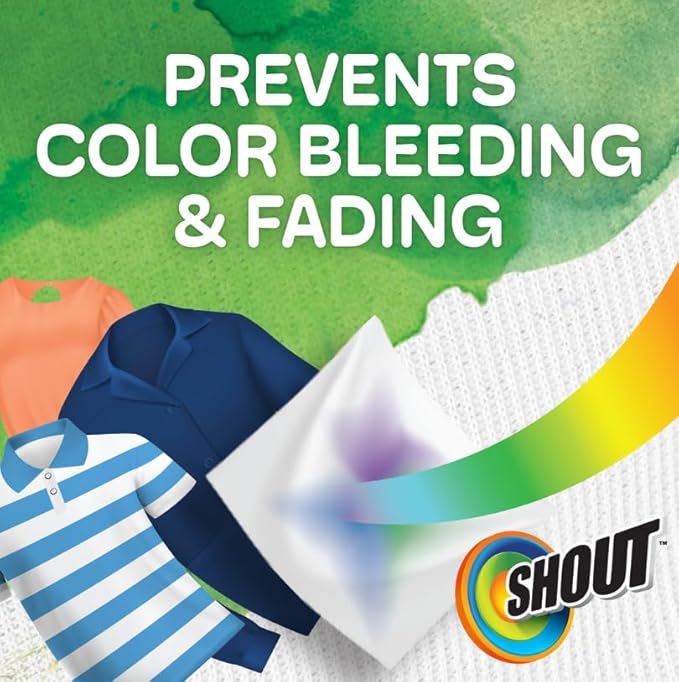 Shout Color Catchers for Laundry, Allow Mixed Washes, Prevents Color Runs and - Image 4