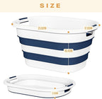 43L Collapsible Laundry Basket Plastic, Pop Up Laundry hamper/Storage Container - Image 6