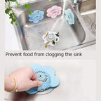 Hair Catcher Silicone Hair Stopper Shower Drain Covers - Image 5