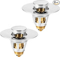 Universal Bathroom Sink Stopper, Basin Pop-up Bathroom Sink Drain Strainer by Drifop