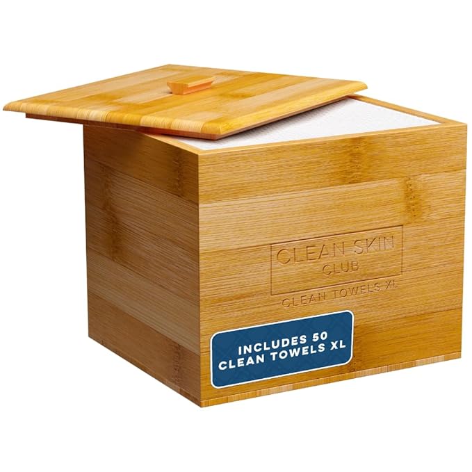 Clean Skin Club Luxe Bamboo container by CLEANSKINCLUB