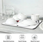 Super Absorbent Dish Drying Mat, Microfiber Fast-Drying Dish Mat, Kitchen Dish - Image 7