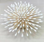 800 Count Natural Wood Stick Cotton Swabs - Image 6