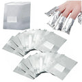 200Pcs Nail Polish Remover Gel Nail Foil Wraps Aluminium Soak Off Foils Cotton by Rvetol
