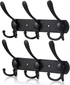 Coat Rack Wall Mounted, 3 Tri Stainless Steel Coat Hook by YUNISS